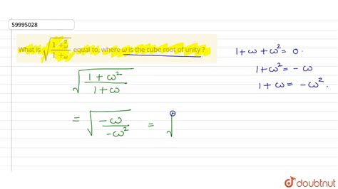 what is omega equal to.